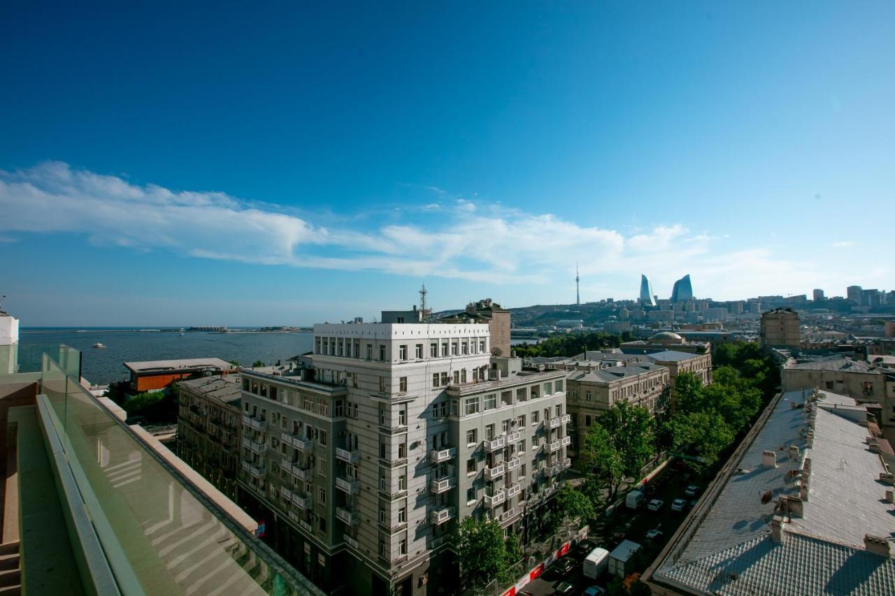 巴库洲际酒店 外观 照片 View of the Hudson River from the 10th floor of the building